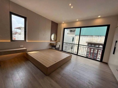 Bán nhà phố hoa lâm   việt hưng  nhà 6 tầng gara ô tô, full nội thất, lô góc   ô tô vào tận nhà 1