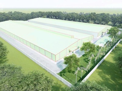 Cho Thuê Diện Tích 33.408m2 Dt Xưởng 19.380m2 ở Tân Lập, Bắc Tân Uyên , BD 2