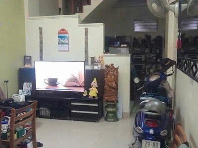 Nhà HÀO NAM   54M , mặt tiền 4M đẹp  ngõ THÔNG, THOÁNG TRƯỚC NHÀ 1
