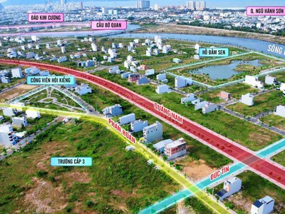 Đất nền Cồn Dầu Hòa Xuân - Giá từ 55tr/m  - View sông thoáng - Giá gốc từ CĐT 2