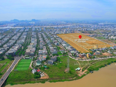 Đất nền Cồn Dầu Hòa Xuân - Giá từ 55tr/m  - View sông thoáng - Giá gốc từ CĐT 5