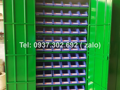 Tủ dụng cụ cơ khí 72 ngăn, tủ dồ nghề cơ khí, tủ dụng cụ cơ khí 2 cánh, tủ để linh kiện 1