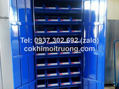 Tủ dụng cụ cơ khí 36 ngăn, tủ đồ nghề 2 cánh 36 ngăn 3