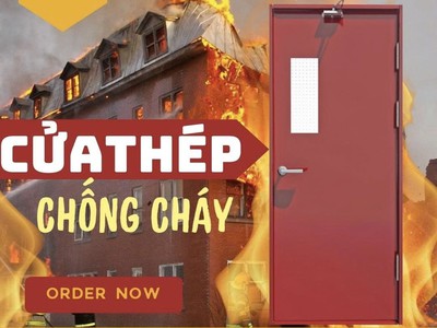 Cửa thép chống cháy 1