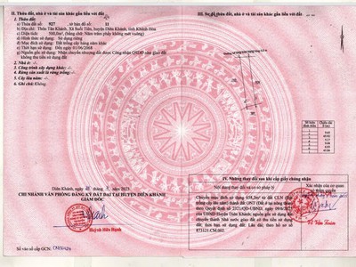 Mở bán 6 lô đất có thổ cư ở suối tiên   diên khánh  4