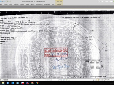 Ngân hàng cần thanh lý ts tại xã nghĩa lâm, quảng ngãi giá 400tr 0