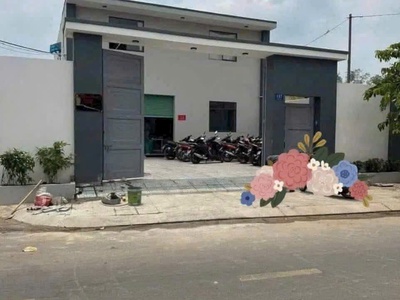 Bán nhà xưởng  15x40  góc 2mt huỳnh thị mài, tân hiệp, hóc môn 3