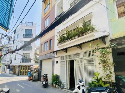 Hẻm xe hơi tránh - thích quảng đức - phú nhuận - 4 tầng btct - kình doanh đa ngành nghề - bán 11 tỷ 0
