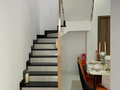 Bán nhà sát căn mặt tiền đường Tỉnh Lộ 10, DT 63m2, xây mới 1 trệt, 1 lầu 4