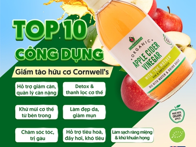 Tuyển Sỉ   Đại Lý   Nhà Phân Phối CORNWELL S - Thương Hiệu Giấm Lên Men Hàng Đầu Tại ÚC 3