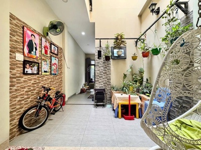 Nhỉnh 10 tỷ - dt 105m2 - nhà kiến trúc đẹp 3t - hxh - nguyễn văn đậu - bình thạnh 1