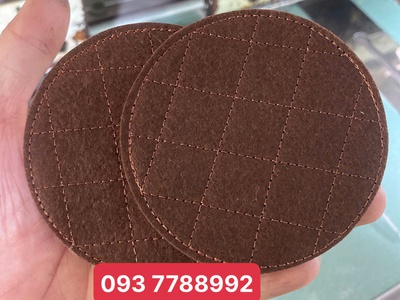 Đế lót ly vải kaki giá rẻ, bên đẹp 093 7788992 5