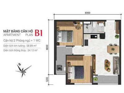 HAPPY ONE MORI ngay TTHC Lái Thiêu chỉ 2 tỷ căn 2PN  38,6 tr/m 4