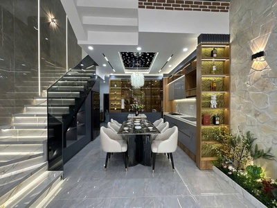  Siêu phẩm 3 tầng mới Full nội thất Luxury đường Hoàng Hiệp, Trung tâm Hoà Xuân  2