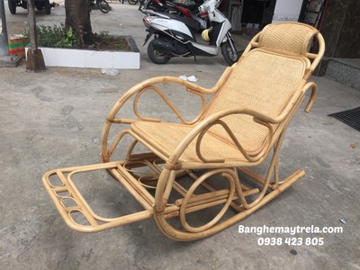 Ghế bập bênh mây cho người lớn tuổi 9