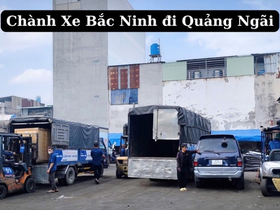 Chành Xe Bắc Ninh đi Quảng Ngãi 0