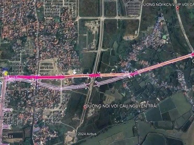 Khu A   Bắc Sông Cấm đang bùng nổ theo tuyến đường 36m 2