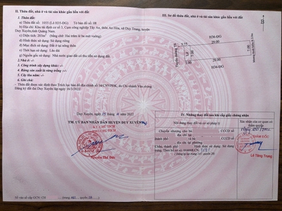 Bán đất nền 203m2 7x29m đường T8 cụm khu công nghiệp Tây An - xã Duy Xuyên - Tp. Đà Nẵng 12