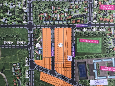 Bán đất nền 203m2 7x29m đường T8 cụm khu công nghiệp Tây An - xã Duy Xuyên - Tp. Đà Nẵng 2