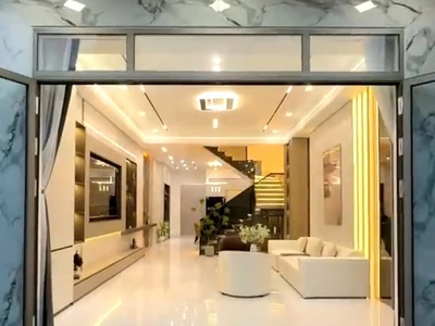 Cần bán gấp nhà 1 trệt 2 lầu sổ hồng riêng, đường 7m, khu dân cư đông đúc - 0398869719 1