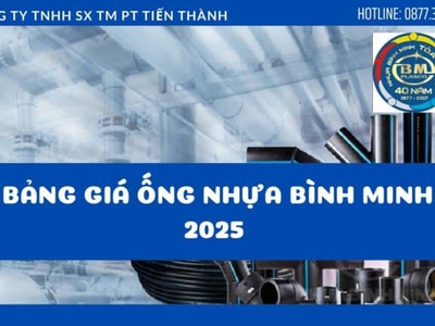 Bảng Giá Ống Nhựa Bình Minh 0