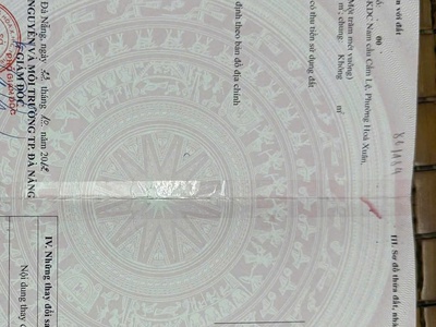 Bán đất 2 lô liền kề đường phan khôi, hòa xuân 0