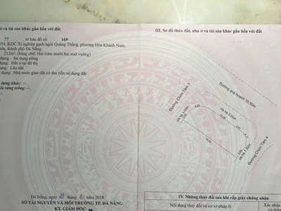 Bán đất 3 mặt tiền đường 10,5m thanh nghị - vị trí có 1-0-2 - thông nguyễn sinh sắc 0