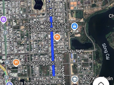 Bán đất 2 lô liền kề đường phan khôi, hòa xuân 1