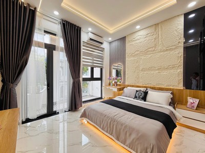 Nhà xây mới hẻm ô tô 385 lê văn thọ phường 8 gò vấp 4