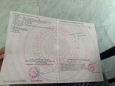 Chính chủ bán lô đất đẹp   kiệt 4m đường đàm quang trung, hòa hiệp nam, liên chiểu, đà nẵng 2