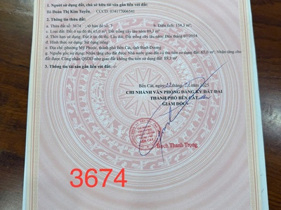 Bán nhà gác lửng hướng đông, đường 7m, mỹ phước 2 giá chỉ...