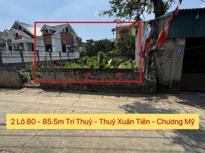 Bán 2 siêu phẩm 85,5m và 80m tại thủy xuân tiên-chương mỹ-hà nội 0