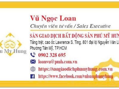 Shophouse mặt tiền đường nguyễn lương bằng mua trực tiếp cđt phú mỹ hưng 4