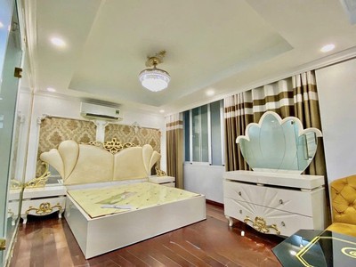 Bán toà nhà CHDV 6 tầng - Hậu Giang Q.6 - 125m2 - nở hậu - 18 phòng - 28,5 tỉ 2