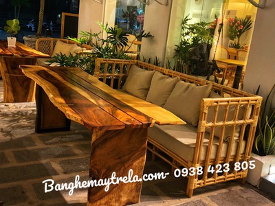 Sofa mây vuông đơn giản 3