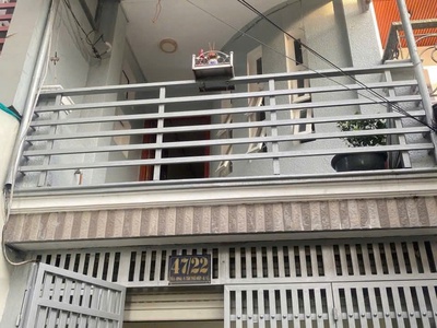 Nhà xây dựng kiên cố cứng cáp 1 lầu sổ hồng riêng ngay siêu thị metro quận 12 1