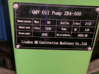 ⚙ MÁY BƠM DẦU THỦY LỰC ZB4-500   Hàng chính hãng- Liễu Châu TQ 0