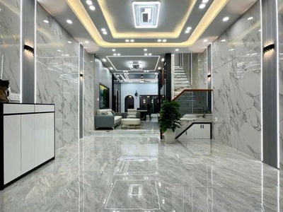 Nhà mới shr 4 tầng hxt 96m2, vuông   thạnh xuân 25 quận 12 s 1