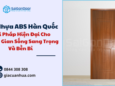 Cửa Nhựa ABS Hàn Quốc   Giải Pháp Hiện Đại Cho Không Gian Sống Sang Trọng Và Bền Bỉ 3