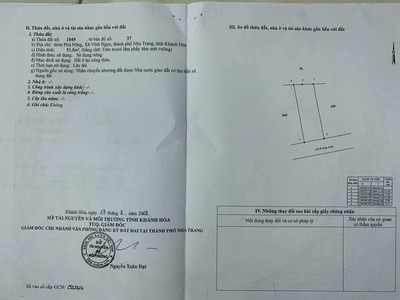 Bán nhanh lô đất đẹp nợ hậu hẻm ô tô phú nông vĩnh ngọc 3
