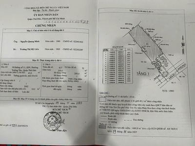 Chính chủ cần bán đất 1660,8m    đường 11, trường thọ, tp. thủ đức 3