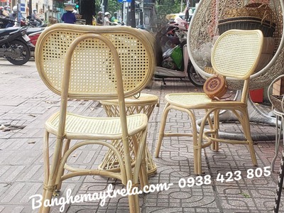 Ghế đơn mây lưới mắt cáo 3