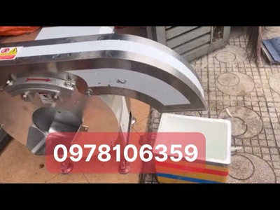 Máy thái lát sả cây, máy thái rau, máy thái lát ớt, máy thái rau củ, máy thái rau thơm Sh125 2