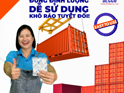 Bột hút ẩm SECCO dễ sử dụng, khô ráo tuyệt đối 0