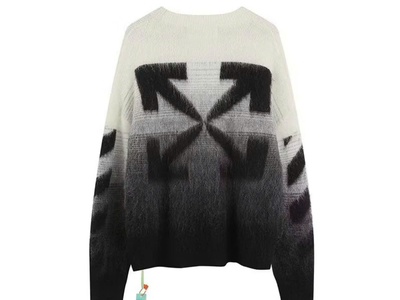 Áo len unisex họa tiết mũi tên ombre cao cấp 0