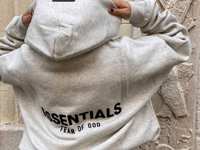 Áo Hoodie Unisex Xám Tối Giản   Form Rộng Basic 1