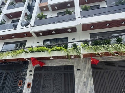 Nhà mới shr 5 tầng hxh né 85m2, vuông   thạnh xuân 25 quận 12 s 0