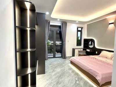 Nhà mới shr 5 tầng hxh né 85m2, vuông   thạnh xuân 25 quận 12 s 4
