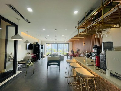 View hồ độc bản  bán tòa building 9t mp hạ đình 72m2, mt 6m, vỉa hè đá bóng, vip 0