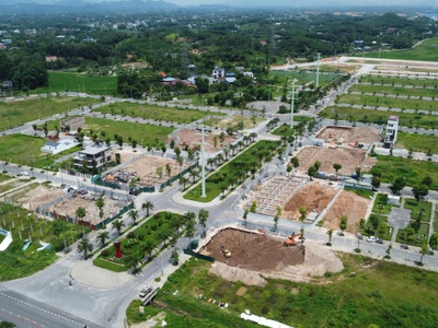 Bán gấp lô đất dc13-35 - 105m2 kđt cầu trúc sông công - đối diện dự án bách quang central. giá 1.75 3